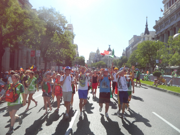 Per le strade di Madrid
