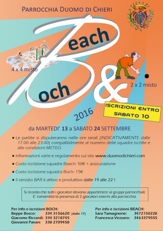 locandina beach 2016